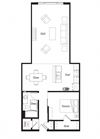 1 Bed 1 Bath